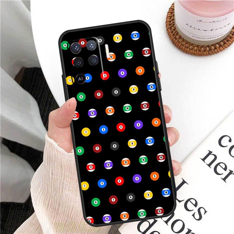 

Billiards Snooker 8 Ball Case For Oppo A78 A54 A74 A94 A17 A57 A77 A76 A16 A96 A18 A60 A80 A40 A38 A58 A98 A15 A5 Pro OPPO A57s
