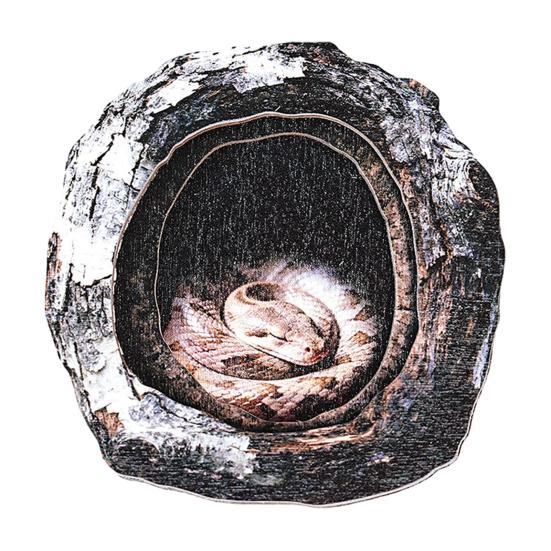 Tree Hole Animal Refrigerator Magnet Wooden Animal Fridge Magnet Home Office Kitchen Cabinet Locker Whiteboard Decoration