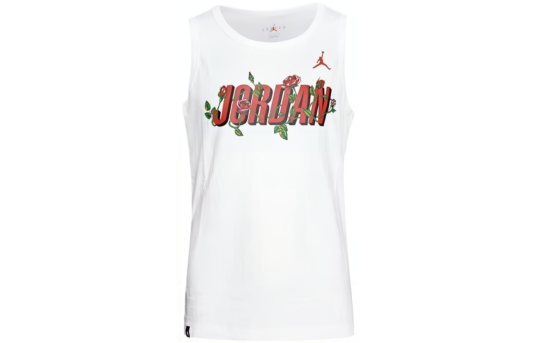Баскетбольная майка Jordan мужская белая DR1417-100 XXL