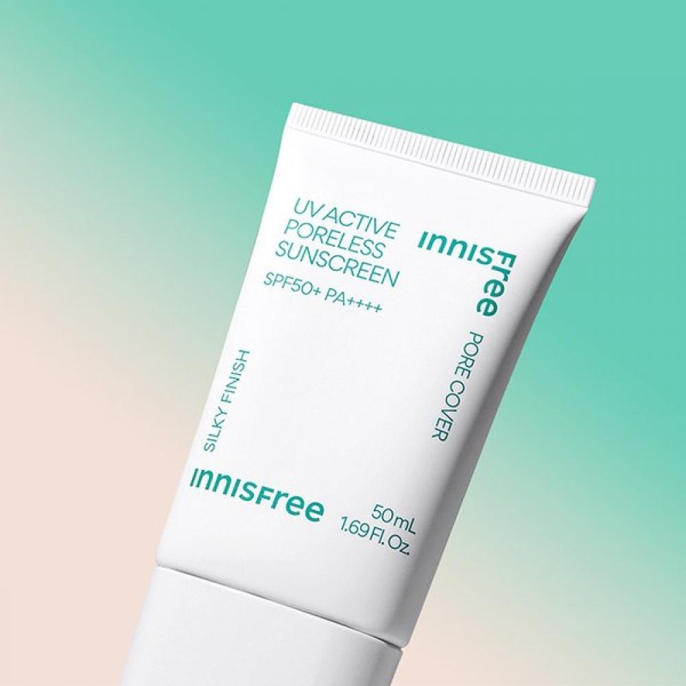 [innisfree] Uv Active Poreless Sunscreen Spf50+ Pa++++ 50ml