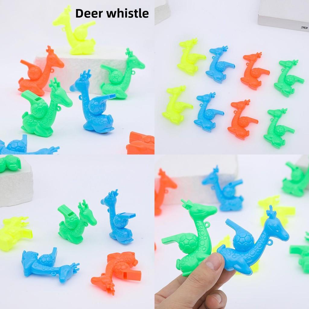 Kids Whistle Deer With Plastic Material For Playroom Outdoor Recreational Use