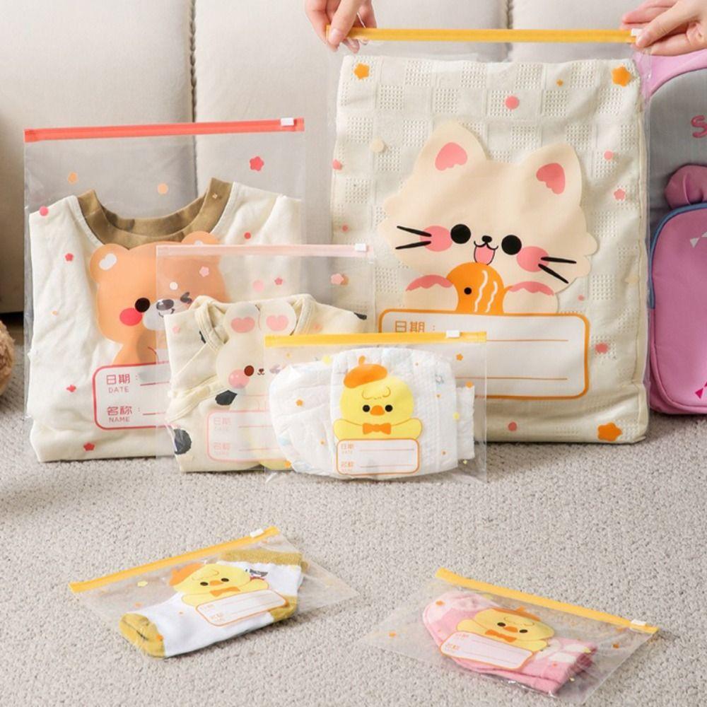 10PCS Classified Classified Sealed Bag Multi-size Organizer Bag New Storage Bag  Travel