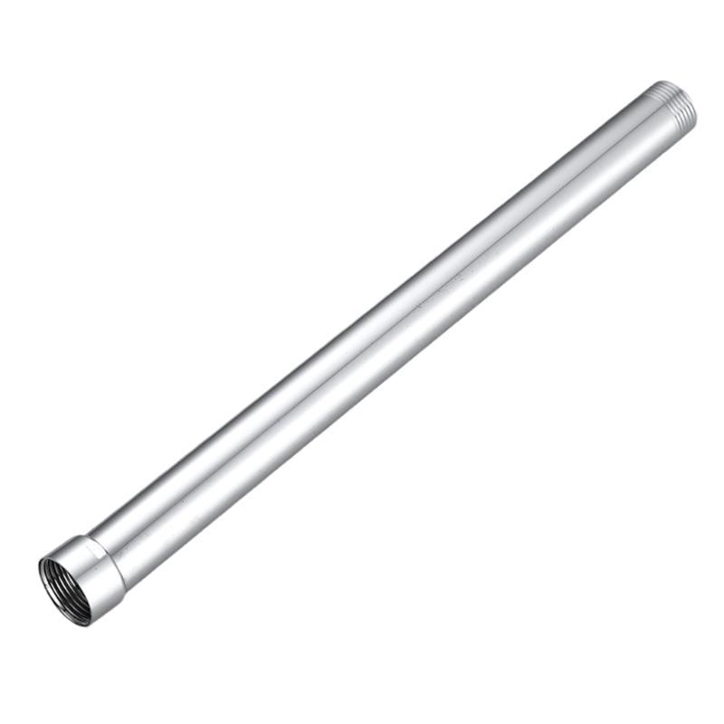 

Shower Extend Pipe Extend Tube Round Shower Head Extension Rod Elegant Shower Extension Pipe Bathroom Accessories серебряный