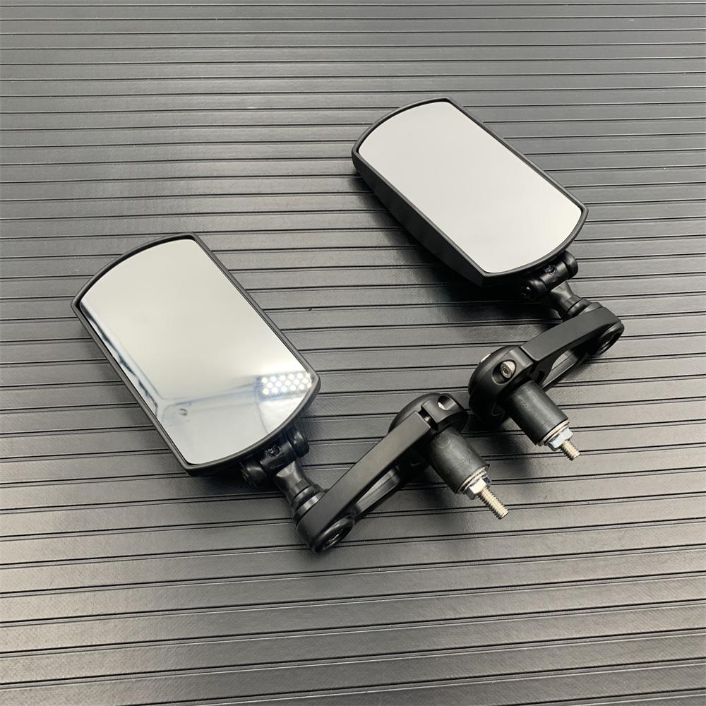 Motorcycle Handlebar Mirror 7/8'' 22mm Bar End Mirror Rearview Mirror For Honda CB1000R CB650 CB500F For Yamaha Moto