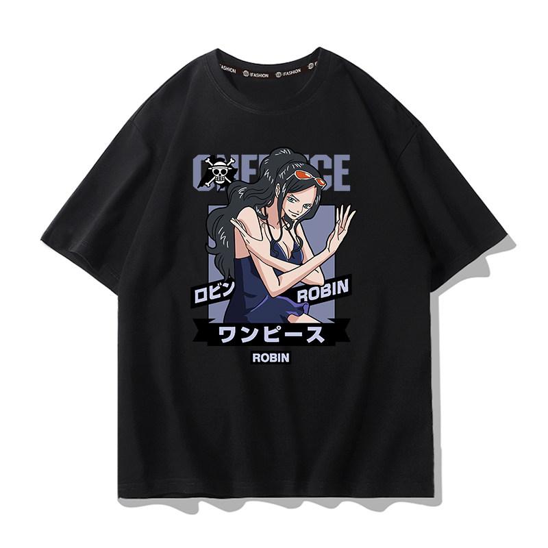 

One Piece Graphic TShirt Luffy ACE Anime Tee Mens 2026 Summer Fashion Oversize Street Casual Y2K Tops Streetwear Clothing 4XL