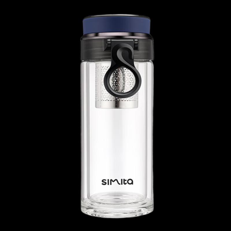 Двухслойная стеклянная чайная чашка Schmidt Smart Temperature