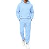 Ensemble à capuche 2 pièces pour homme - Survêtement décontracté pour le printemps, l'automne et le sport