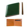 Fabrizio Men's Bi-fold Wallet, Slim, Thin, Compact, Coin Purse, Genuine Italian Leather, Holds 6