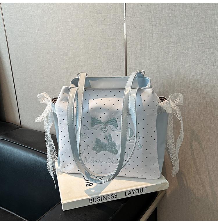 

Tote bag women s large-capacity new summer casual shoulder bag fashionable multi-functional backpack backpack синий