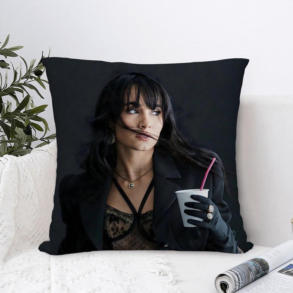 Singer A-Aitana O-Ocanas Pillow Case Sofa Decorative Home Double-sided Print Plush Square Throw Pillow Covers Cushion Decor