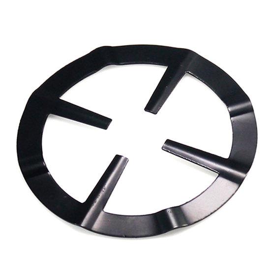 

Чистые продукты Прочная сталь Мока Горшок Кофеварка Поддержка полки Simmer Кольцо для газовой плиты чёрный