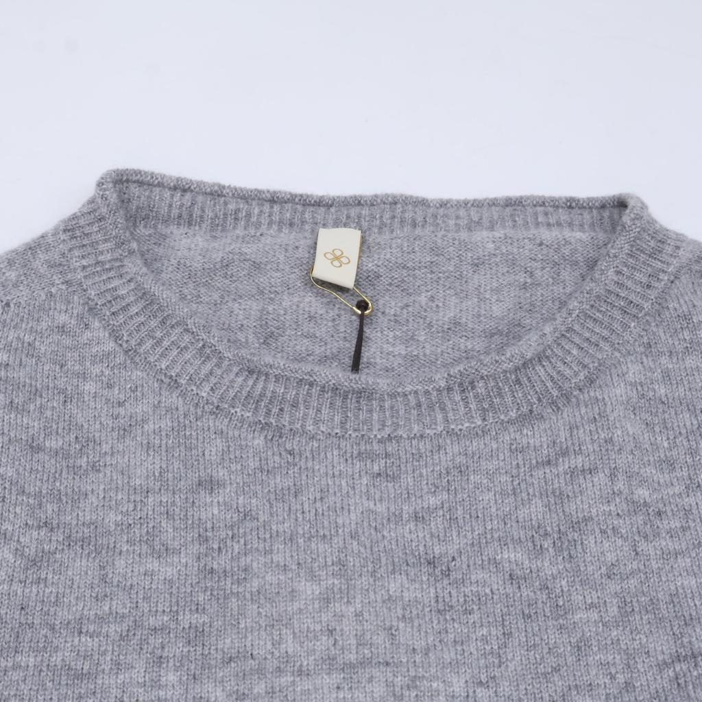 TOYOBOSHI Ito-Ki Melange Light Gray 09IT-EF0001 Cashmere100 Knit Tops 1 Light grayUsed