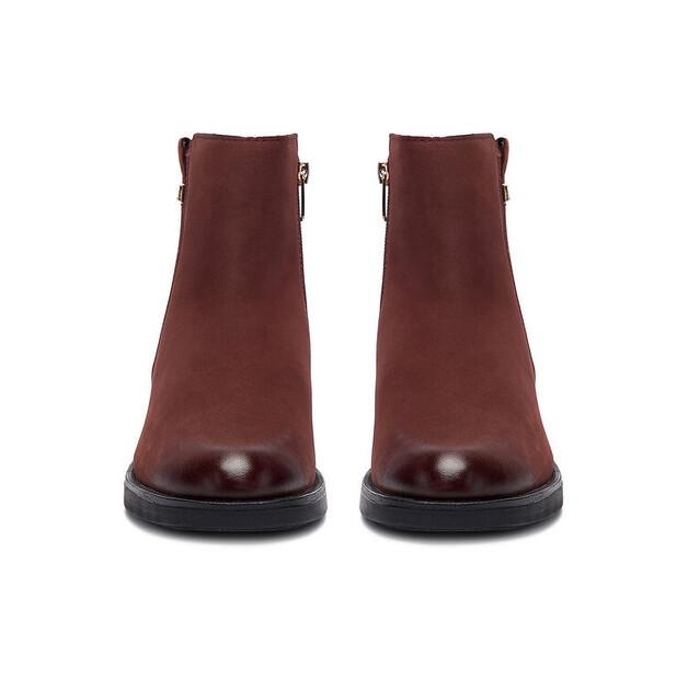 Ботильоны MEXX CEO-MX/032C-WI23 бордового цвета
