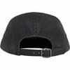 Supreme Washed Chino Twill Camp Cap Black