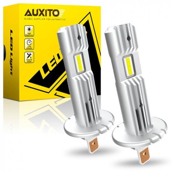 AUXITO Super White H1 LED Headlight Bulb Conversion Kit High Low Beam 6500K GF