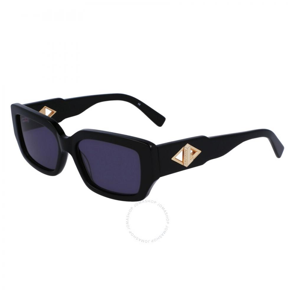 

Lacoste Blue Rectangular Ladies Sunglasses L6021S 001 55