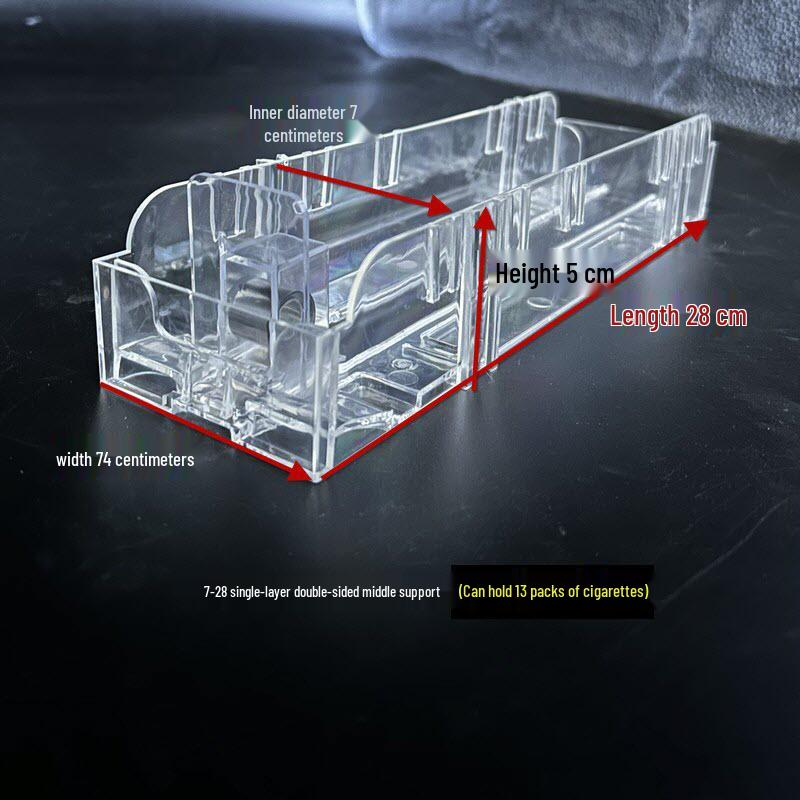 Automatic Pop-Up Cigarette Ejector Display Rack for Supermarket and Specialty Stores