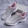 New fashion flying woven women's shoes casual shoes lightweight casual shoes lace-up air cushion sneakers