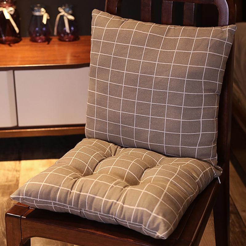 Спинка и подушка сиденья для офисного кресла - Всесезонные мягкие и цельные для студенческих стульев и табуретов 1690₽