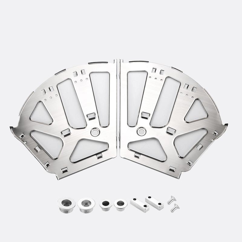 2 Bucăți Balama Dulap Pantofi Oțel Raft Pantofi Suport Flip Cadru Metalic Balama Raft Pantofi Durabil