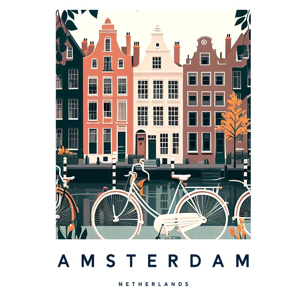 Florenz Italien Europa Reise Stadtlandschaft Poster Amalfi Rom Toskana Sardinien Leinwanddruck Malerei Wandkunst Büro Heimdekor