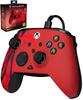 Turtle Beach Controller REMATCH ADVANCED Spirit Red Wired Gamepad for Xbox Series PC Remapping Hair Triggers Dual Vibration Ergonomic Design Audio