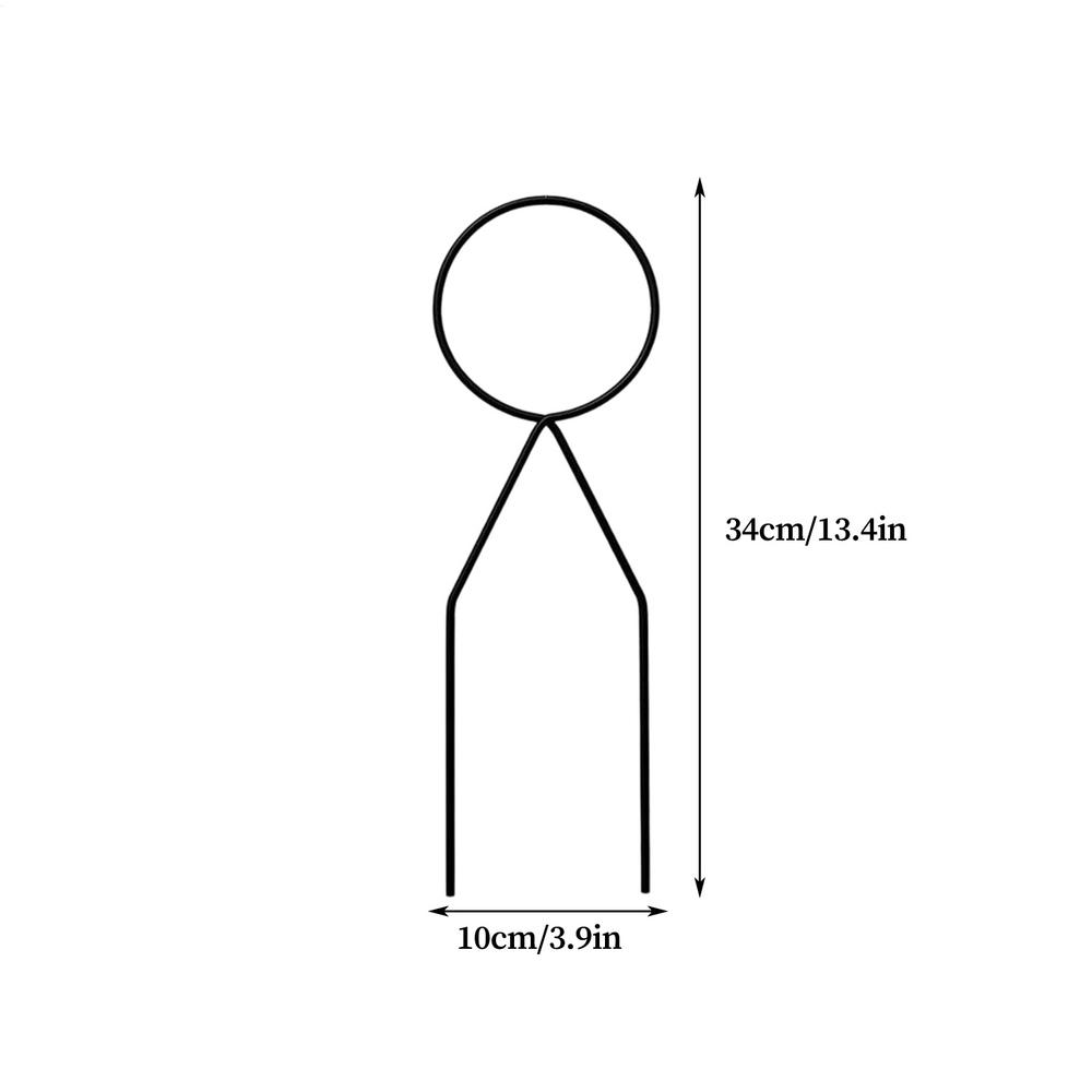 Опора для вьющихся растений 13 дюймов Решетка для растений Вьющаяся лоза Подставка для цветов Металлическая опора для растений Решетка для улицы Садовая опора