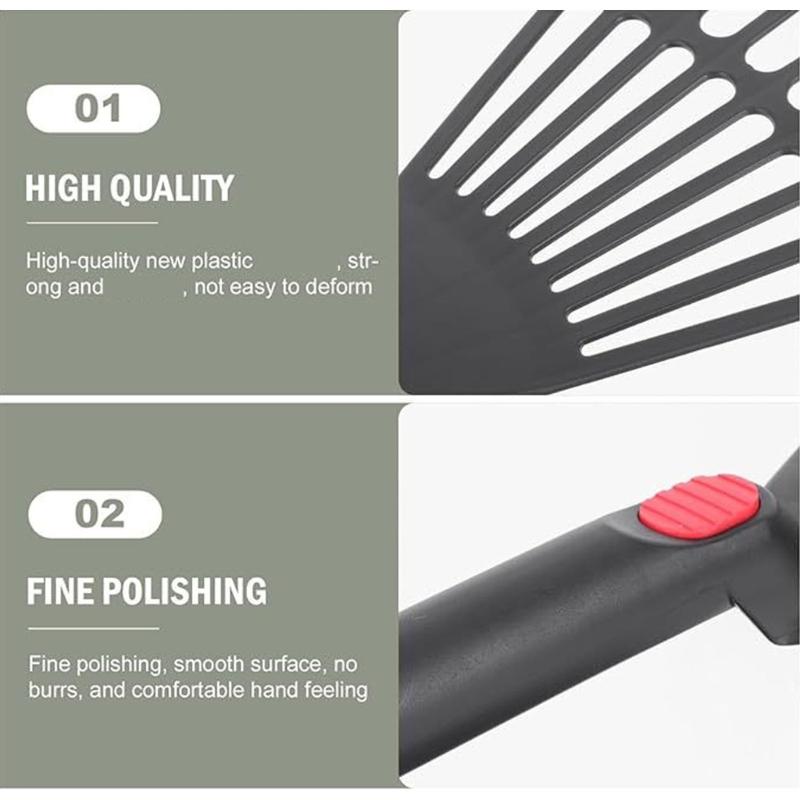 Two Plastic Hand Rakes With Non Slip Handle Designed For Foliage Easy Digging And Cultivating Tasks Yard Maintenance