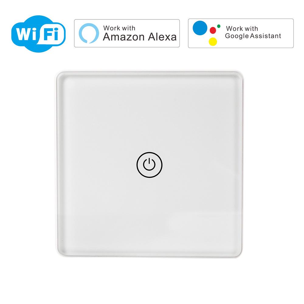 Graffiti Alexa-Enabled Voice Control Smart Switch, EU/US WiFi Remote Light Panel