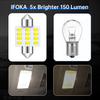 20/24/36Pcs LED Car Interior Lights 6500K 150LM Car LED Bulb Kit T10 31mm 42mm LED Dome Light Car Interior Replacement Bulbs
