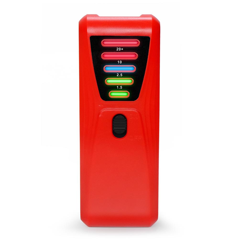 LED Electromagnetic Radiation Tester 5 Color Magnetic Field EMF Meter Dosimeter Detector Computer Phone 0-20 milliGauss