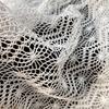 1yard Wave Striped Lace Fabric Hollow-out Tissu Wedding dress,DIY Handmade Clothing Matirial Fabric for Dress