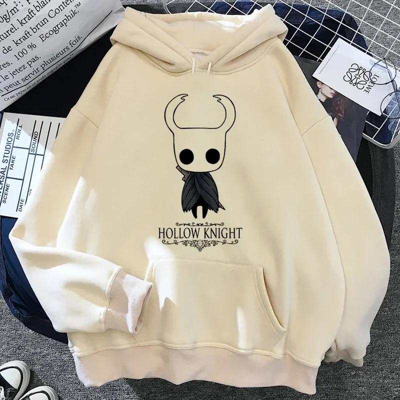 Hollow Knight Pánské mikiny Korea Ulzzang Grunge Y2k Estetické Fmale Podzimní a zimní pulovry Hoddies Grafický Streetwear