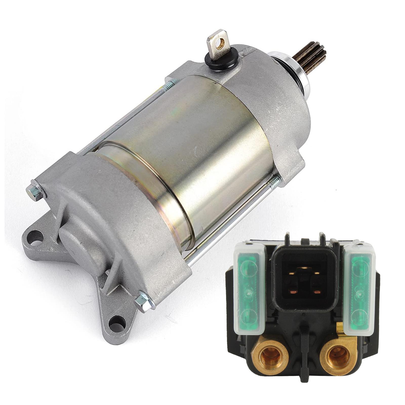 

Motorcycle Engine Parts Starter Motor And Relay For For YAMAHA Motorcycle FJR1300A 2008-2012,FJR1300AP 2011-2012, FJR1300AS 2 PCS SET