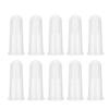 10pcs Stretch Finger Fit Cat Teeth Finger Brush Dog Teeth Clean Sleeve  Home Teeth Routine