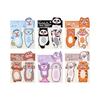 2pcs/Set Cub Adventure Magnetic Bookmarks Cartoon Animal Print Kawaii Mini Page Clips Marker Holder for Reading Books