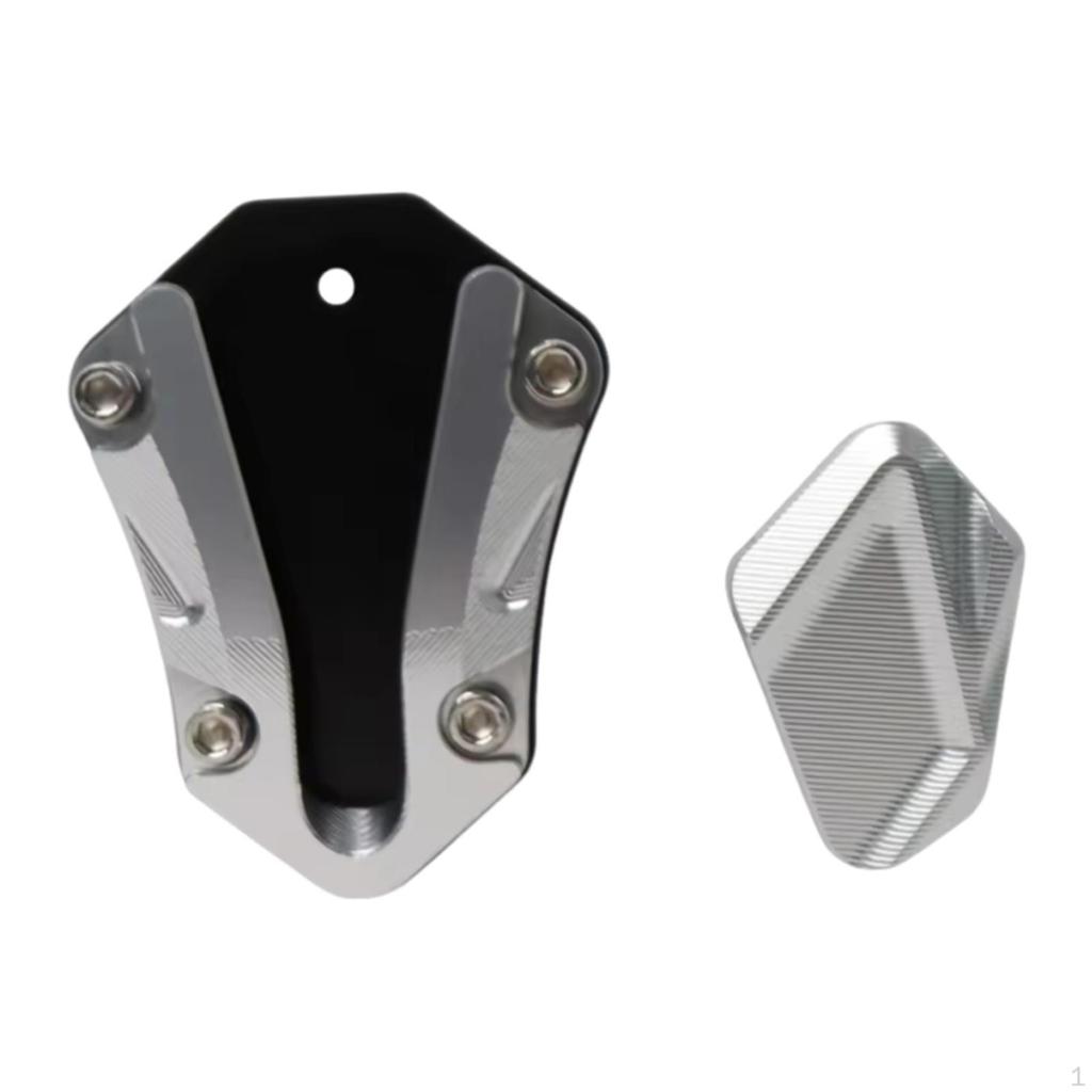 Motorrad Kickstand Pad Extender Vergrößerungsplatte Erweiterung Stützmatte für Shengshi 368G