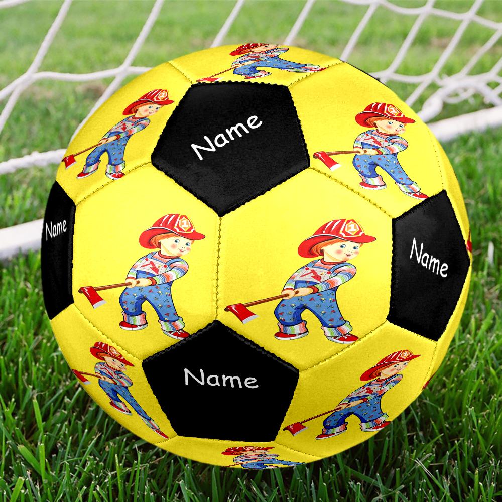 Custom Name Chucky Theme Size 5 Soccer Ball, Suitable for Both Indoor and Outdoor Matches, a Gift Suitable for Everyone.