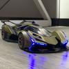 1/18 Lamborghini Vision Gran Turismo V12 GT Diecast Alloy Children's Toy Car Holiday Present High Simulation Collectibles Home Interior Gift