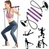 Portable Pilates Bar Kit Yoga Bar with Foot Grip for Home Gym Exercise Fitness Arm Puller