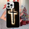 Jesus Christ Cross Phone Case For iPhone 16 15 14 13 12 11 Pro Max X XR XSMAX 8 7 Plus Matte Shockproof Back Cover