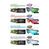 ZECK Baseball Golf Running Sports Sunglasses Asian Fit Ultra Lightweight with Case & Micro Bag DELTA Shockproof Performance 99.9% UV Protection Water