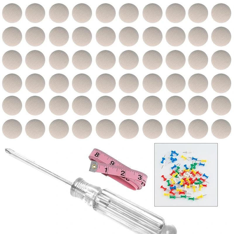 60 Pcs Car Roof Fasteners Roof Cloth Fall Off Repair Buckle Roof Cloth Drooping Fixed Buckle Car Interior Ceiling Flannel