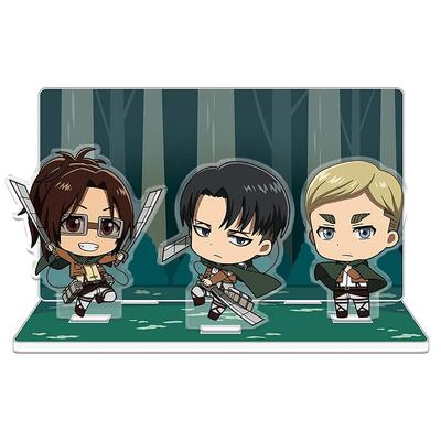 Attack on Titan Acryl Diorama B [Levi, Erwin, Hange]
