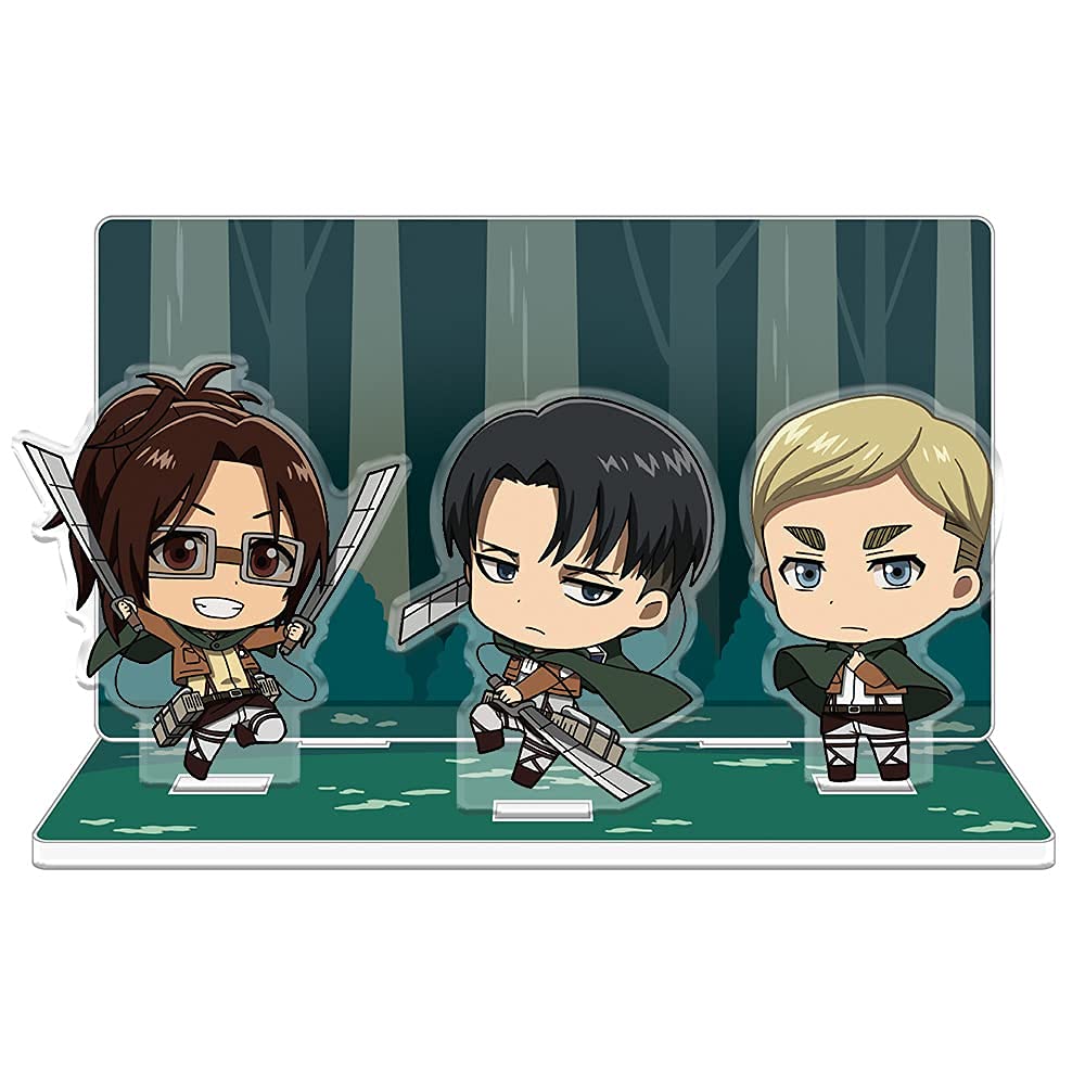Attack on Titan Acrylic Diorama B Erwin [Levi Hange]