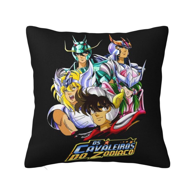 Knights Of The Zodiac Saint Seiya Pegasus Fantasy Pillow Covers Decoration Modern Outdoor Cushions Square Pillowcase