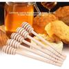 Wooden Jam Stirrer, Honey Spoon/Syrup Spoon/Sauce Spoon/Honey Jam Spoon Stirring Stick for Honey Jar Jam Jar Dispensing