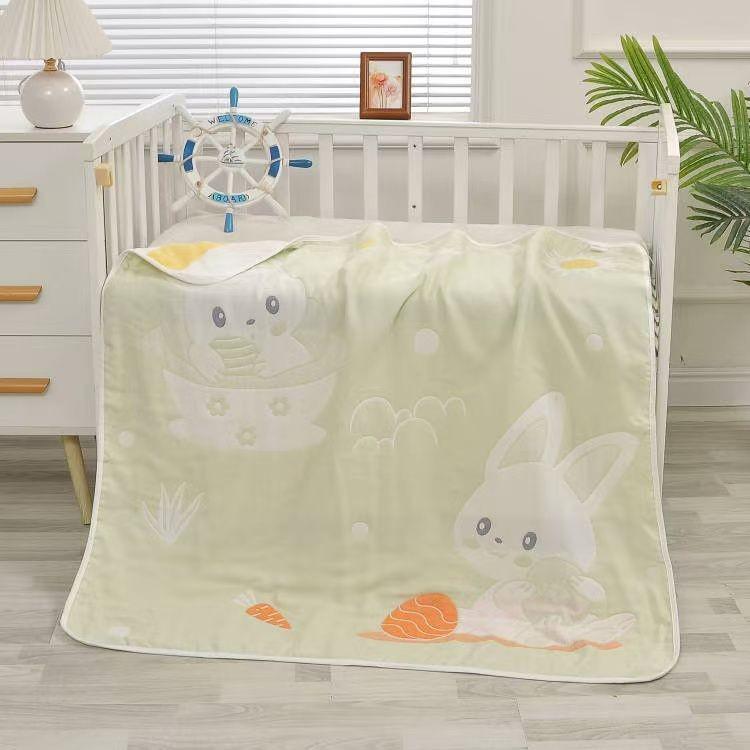Six-Layer Pure Cotton Children s Quilt - Baby Nap and Bath Towel Class A 110*110