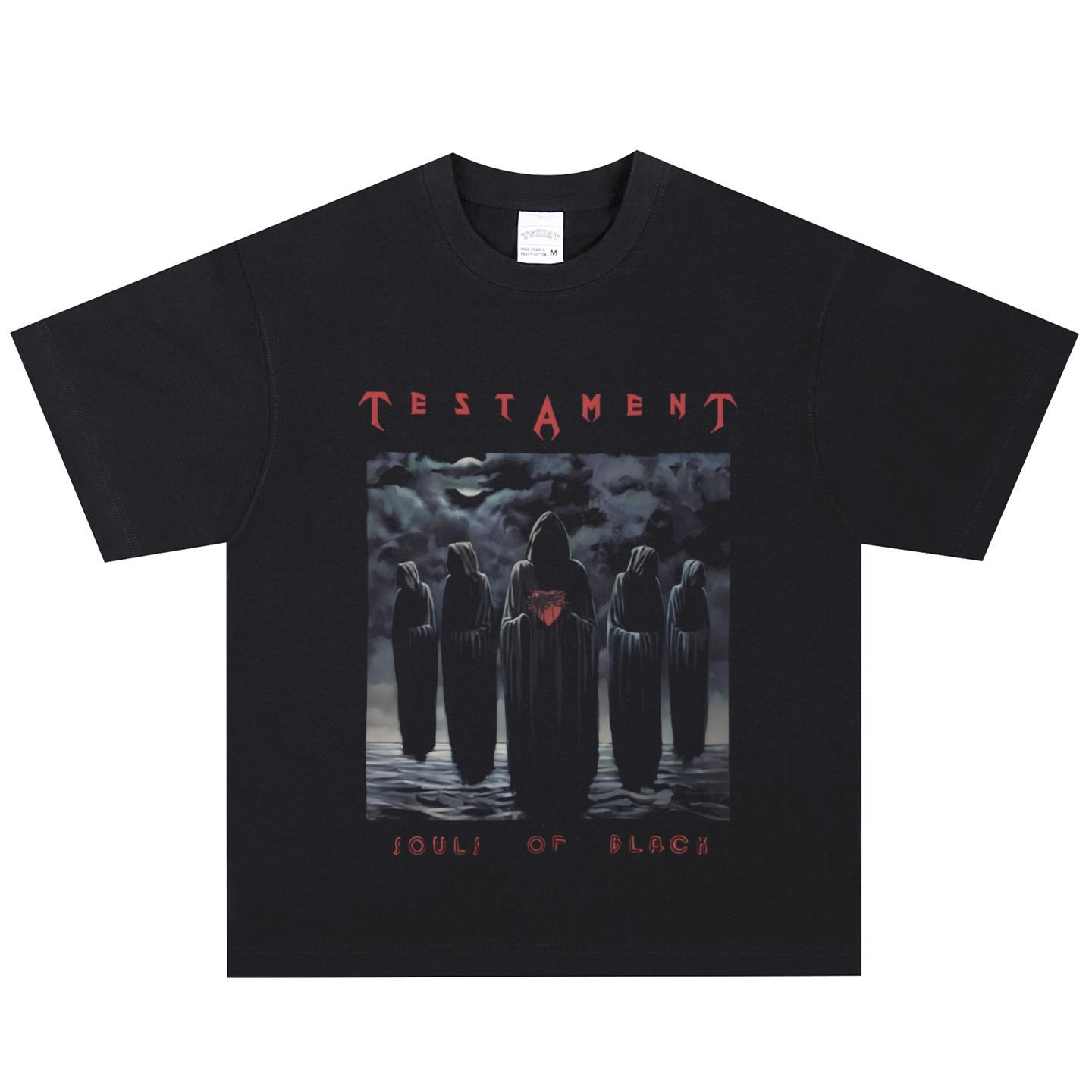 Testament T-Shirt, Soft Fabric Casual Daily Wear M