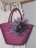 2025 Simple Straw Bag: Women's Pastoral Ins-Style Handbag for Beach Vacations